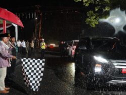 Hujan, Wabup Lepas Pawai Takbiran Idul Adha 1446 H Diikuti Iring-iringan Kendaraan dari Ponpes, Remaja Masjid dan Organisasi Islam