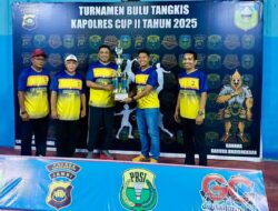 Semarak Hari Bhayangkara 2025, Kapolres Sarolangun Resmi Buka Turnamen Bulu Tangkis Kapolres Open Cup-II.