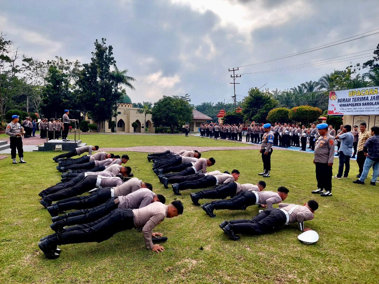 Jaga Profesionalitas, Kabid Propam Polda Jambi Pimpin Langsung Gaktiblin di Polres Sarolangun.
