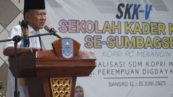 Wabup H A Khafidh Membuka SKK ke-5 se-Sumbagsel Diselenggarakan Kopri PC PMII Merangin