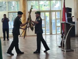 Serah Terima Jabatan Danyonif 142/KJ Berlangsung Khidmat di Balai Prajurit Korem 042/Gapu