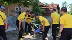 Polres Tanggamus Gelar Bakti Sosial Religi Sambut Hari Bhayangkara Ke-79 di Masjid Jami’ Barokatus Solihin
