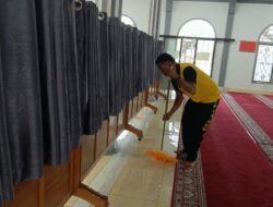 Polsek Rimbo Bujang Gelar Bakti Sosial Dan Religi Di Tempat Ibadah Sambut HUT Bhayangkara Ke-79