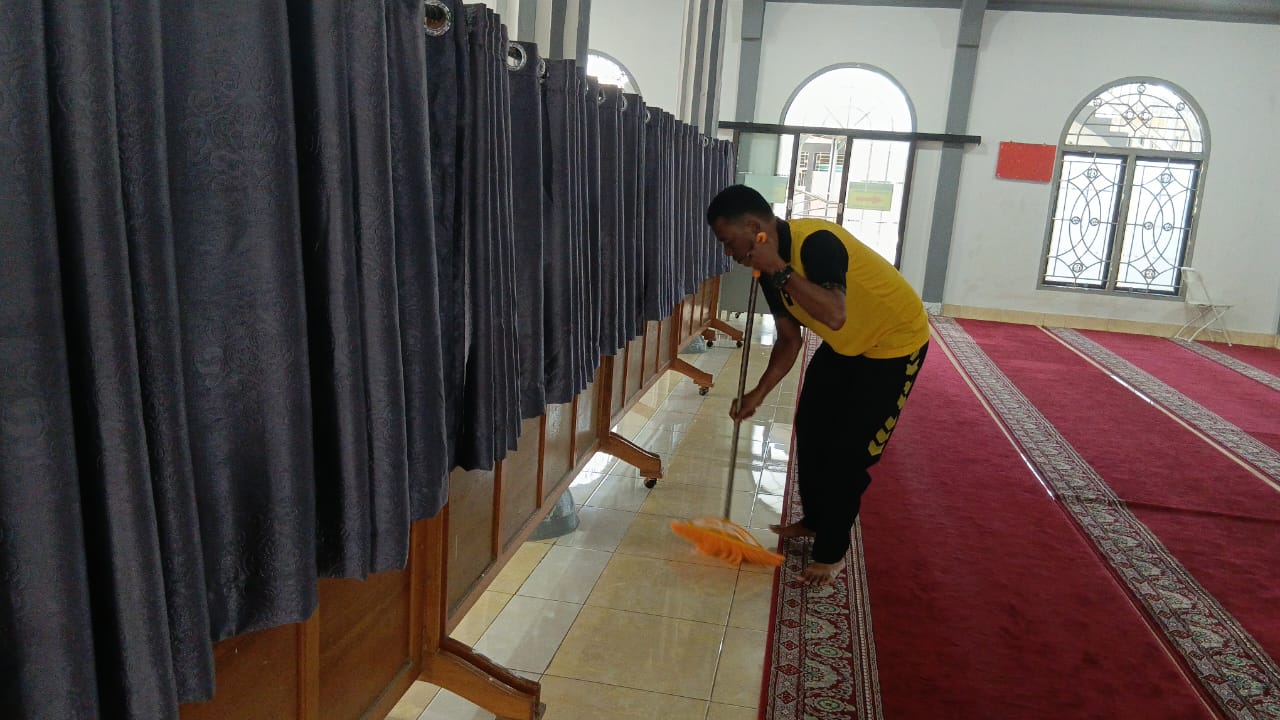 Polsek Rimbo Bujang Gelar Bakti Sosial Dan Religi Di Tempat Ibadah Sambut HUT Bhayangkara Ke-79