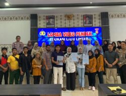 SMK N 5 Terbaik Lomba Video Pendek Polres Merangin· Berhak Wakili Polres Pada Lomba Edukasi Lalu Lintas Tingkat Polda Jambi