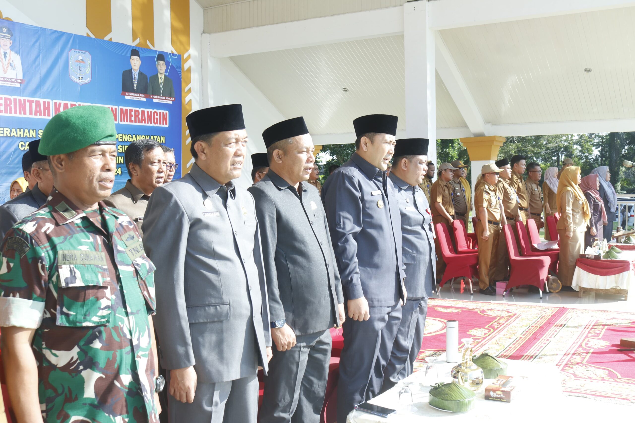 Hadiri Penyerahan SK CPNS Formasi 2024 di Merangin