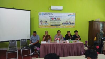 Polres Merangin, Sosialisasi Pencegahan Judi Online bersama Gerakan Mahasiswa Merangin (GMM) di SMKN-1 Merangin.