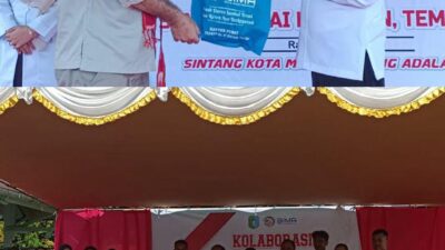 Bupati Sintang hadiri Penyerahan Program CSR CU BIMA Untuk SDN 23 Balai Harapan