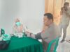 Personil Polres Sarolangun dan Bhayangkari Bakti Kesehatan Dalam Rangka Hari Bhayangkara ke-79.