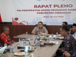 Bupati H M Syukur Buka Rapat Pleno TPAKD Merangin