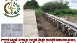 Proyek Gagal Dermaga Sungai Ringin Mandek Bertahun-tahun, GNPK-RI Desak Kejati Kalbar Tuntaskan Penanganan Kasus