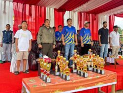 Open Turnamen Sepak Bola Bhayangkara Cup 2025 Sarolangun, Resmi Dibuka.