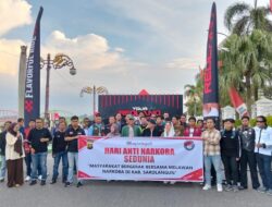 Wujudkan Sarolangun “Bersinar”, Polres Sarolangun Bersama Forkopimda dan Komunitas Automotive RideVolusion “War On Drugs”