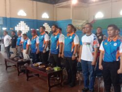 Euforia Sambut Hari Bhayangkara ke-79, Kapolres Sarolangun Resmi Buka Open Turnamen Voli Ball Kapolres Cup.