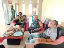 Babinsa Koramil 420-08/Tabir Serka Masriadi Laksanakan Komsos Bersama Perangkat Desa Kota Raja, Kec. Tabir Ilir