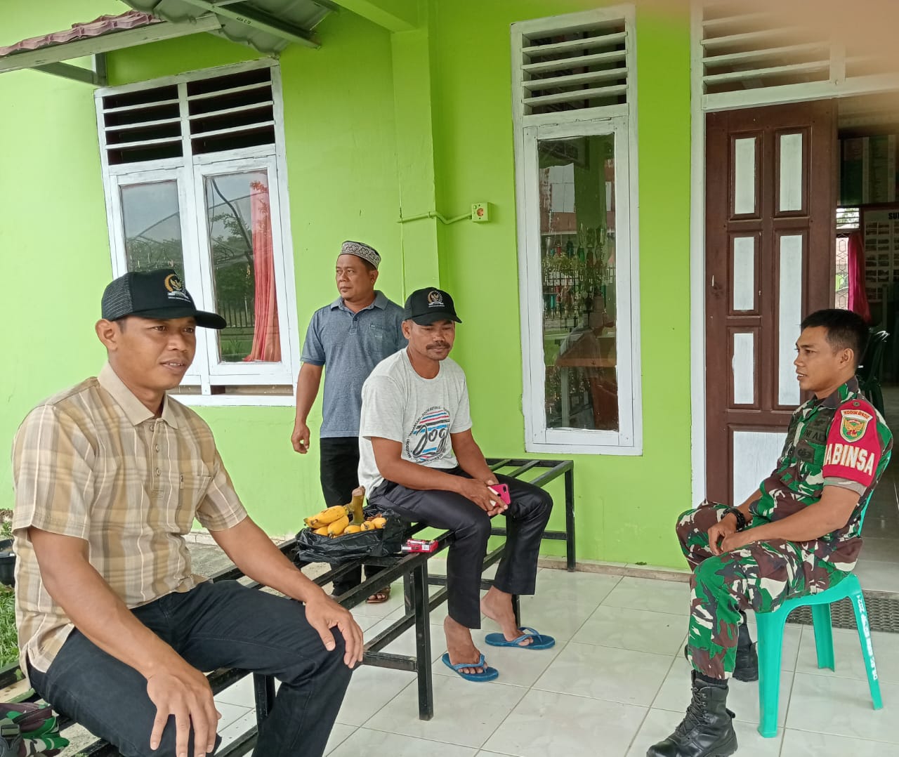 Laksanakan Komsos Bersama Kepala Dusun di Desa Sungai Bulian, Kecamatan Tabir Timur