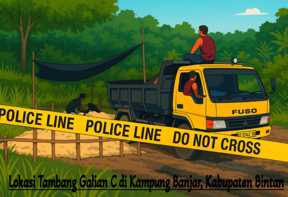 Mafia Tambang Diberi Karpet Merah? Penegakan Hukum di Bintan Dipertanyakan!