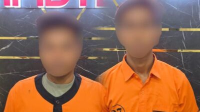 Unit Tipidter Satreskrim Polres Tebo Amankan  Dua Pelaku Peti Di Desa Punti kalo