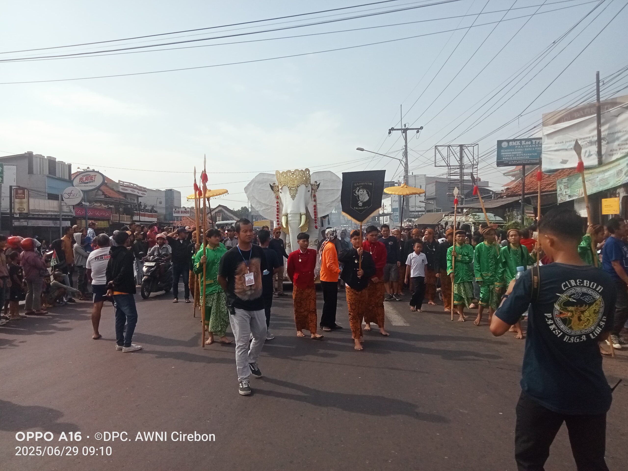 Festival Adat Dan Budaya Serta Hari Jadi Desa Palimanan Timur Yang Ke 43 Tahun, Berlangsung Aman dan Kondusif