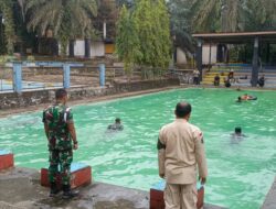 Kodim 0420/Sarko, Asah Kemampuan Prajurit Lewat Latihan Renang Militer
