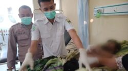 Inafis Satreskim Polres Tanggamus Identifikasi Temuan Mayat di Kebun Kelumbayan Barat