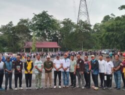 Khafidh Pimpin Senam Massal di Arboretum· Wabup Kenalkan Wakapolres Merangin yang Baru ke Para OPD