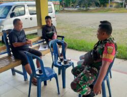 Jalin keakraban Bersama warga binaan merupakan Tugas Pokok Babinsa melalui Komsos guna Ciptakan Interaksi kekompakan pada Warga Binaan.