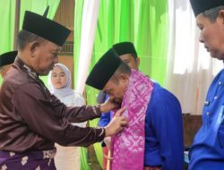 Wabup H A Khafidh Kukuhkan Pengurus Depati Kalbu Dusun Bangko