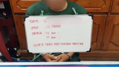 Polres Tebo Gagalkan Peredaran Sabu Di Kec. Rimbo Bujang