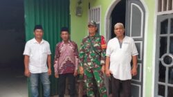 Jalin Silaturahmi, Babinsa Aktif Laksanakan Komunikasi Sosial dengan Warga