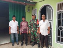 Jalin Silaturahmi, Babinsa Aktif Laksanakan Komunikasi Sosial dengan Warga