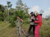 Cegah Karhutla, Babinsa dan Bhabinkamtibmas Gelar Patroli dan Sosialisasi di Desa