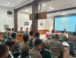 Tingkatkan Kepatuhan Masyarakat Dalam Berlalu Lintas, Polres Sarolangun Gelar Lat Pra Ops Patuh Siginjai 2025.