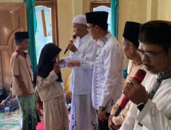 Kepala desa sindangheula hadir pengajian rutin majelis taklim Al murodiyah dan santuni anak yatim di bulan muharam
