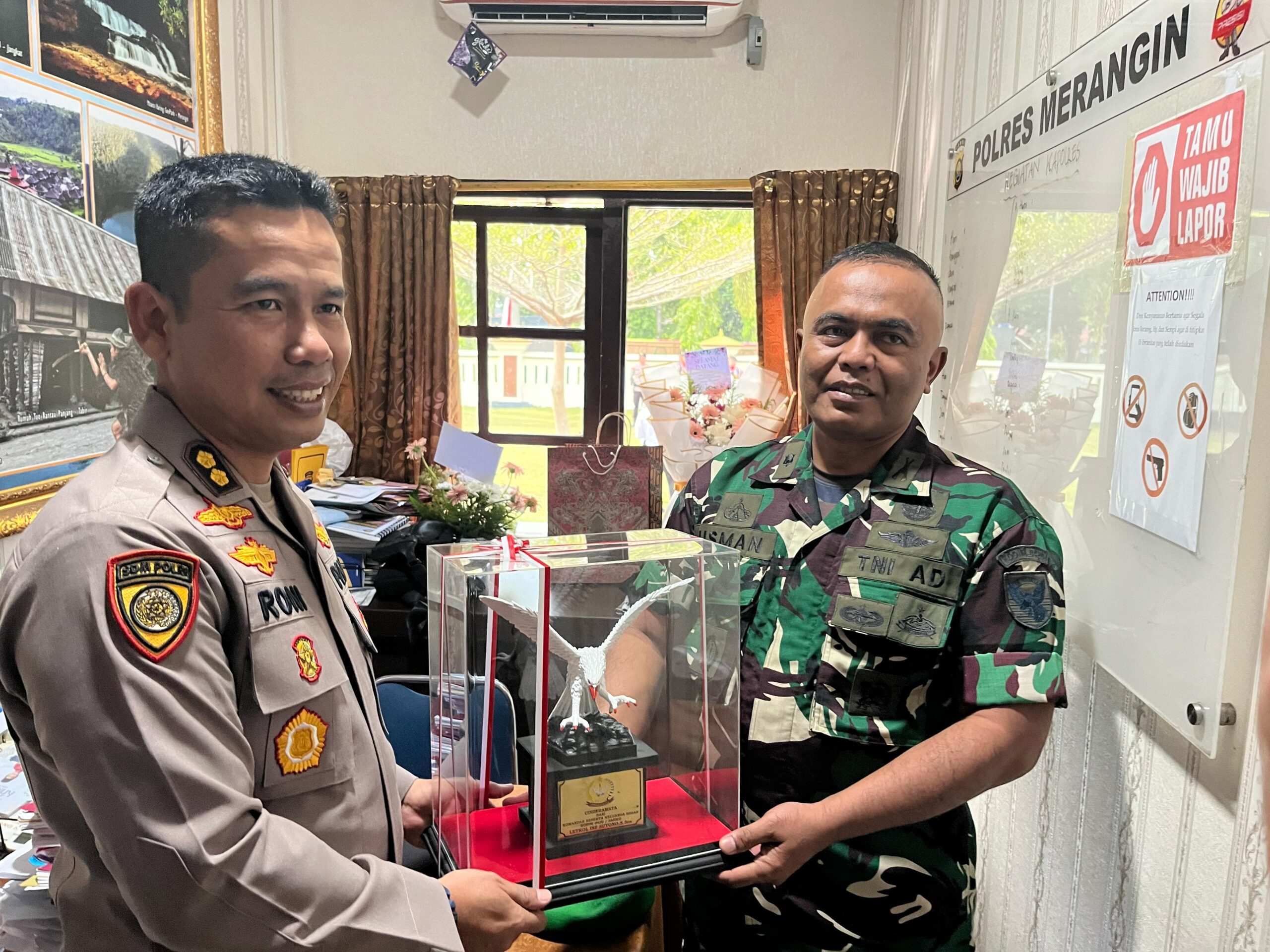 Momen Haru Penuh Syukur dan Penghargaan dari Kodim 0420/Sarko