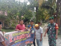 Gencar Sosialisasi dan Patroli Cegah Karhutla di Sungai Manau