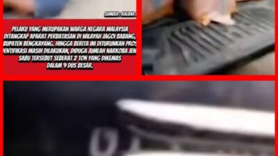 Gagal Selundupkan 2 Ton Narkoba, Warga Malaysia Diciduk di Perbatasan Kalimantan Barat