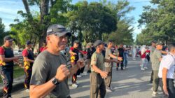 Kodim 0420/Sarko Turut Semarakkan Kegiatan Senam Merangin Sehat