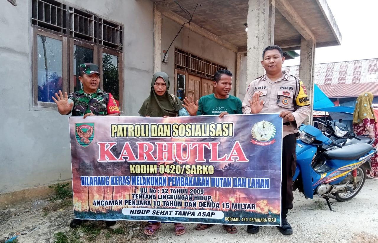 Kompak Gaungkan Seruan “STOP KARHUTLA