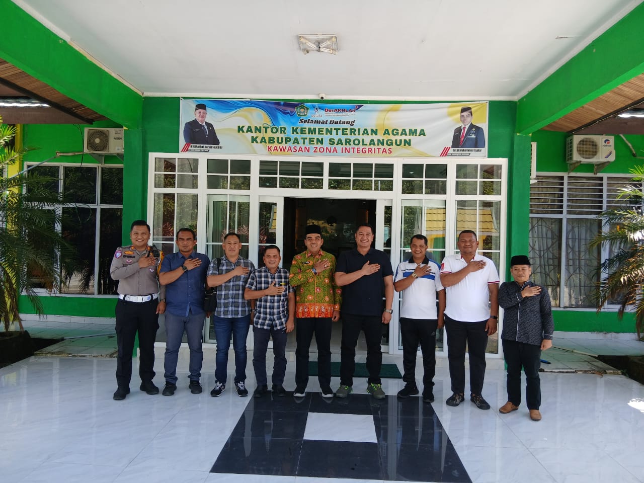 Kapolres Sarolangun Jalin Silaturahmi Dengan Kemenag, Ciptakan Suasana Yang Aman Dan Harmonis