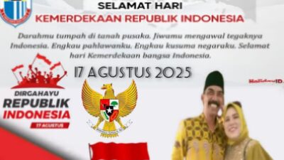 Kepala Desa Banjarsari Mengucapkan Selamat Dirgahayu Kemerdekaan Republik Indonesia