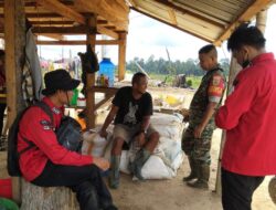 Bersama Aparat Gabungan Sosialisasikan Bahaya Kebakaran Hutan Hadapi Musim Kemarau