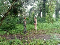 Upaya Mencegah Karhutla Babinsa Rutin Patroli Di Desa Binaan