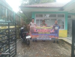 Babinsa Koramil 420-06/Muara Siau Gencarkan Patroli dan Sosialisasi Bahaya Karhutla di Desa Sekancing Ulu