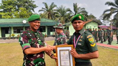 Dandim 0420/Sarko Pimpin Tradisi Pisah Sambut Anggota, Berikan Penghargaan dan Semangat Baru