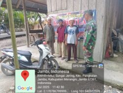 Cegah Karhutla Babinsa Sosialisasi Bahaya Karhutla Kepada Masyarakat