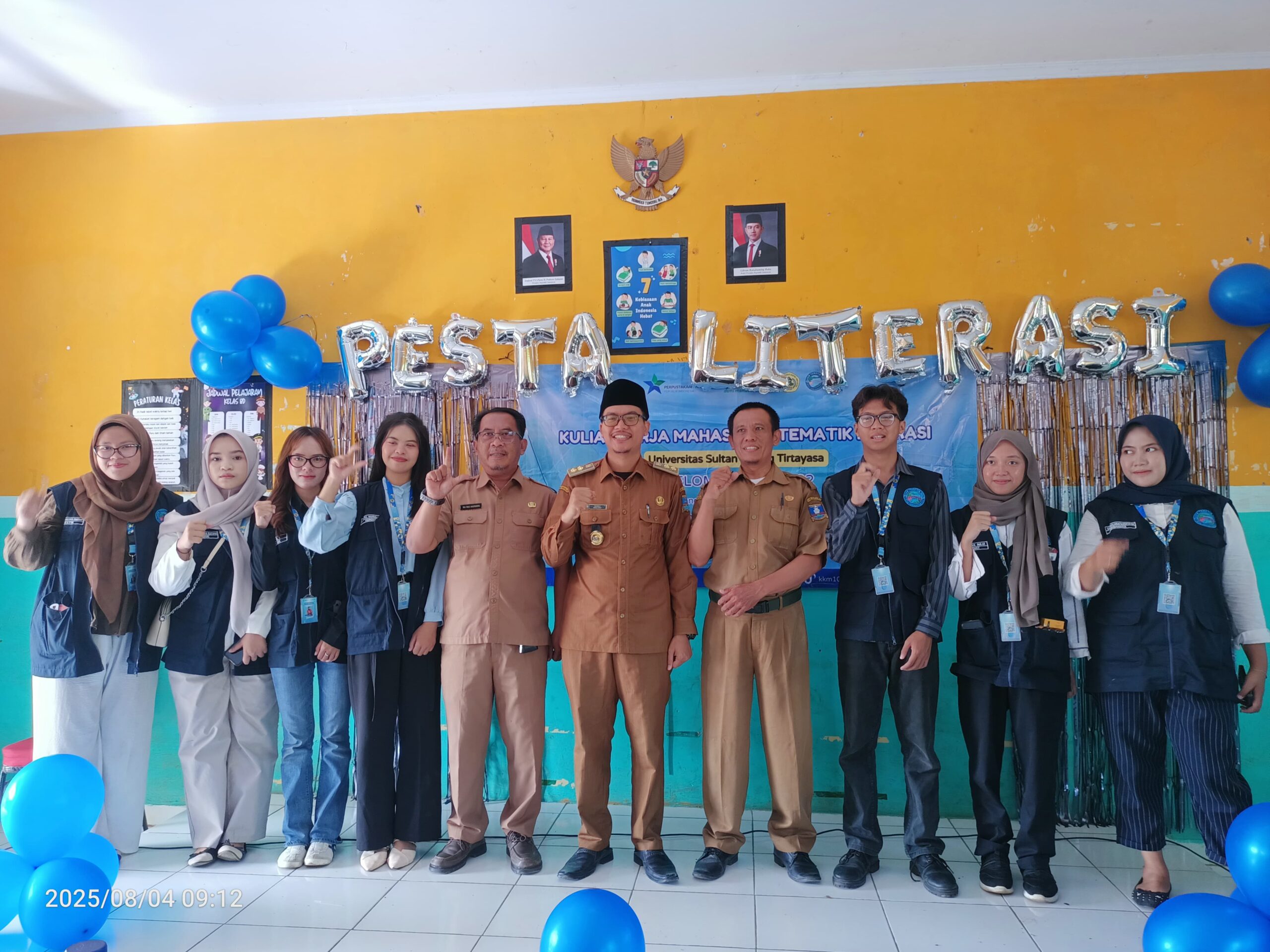 Pesta literasi meriahkan SMPN 2 Pabuaran tingkatkan minat baca sejak dini