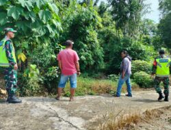 Babinsa Koramil 04/Sarolangun Patroli cegah karhutla dilakukan secara rutin dalam rangka menekan jumlah titik api