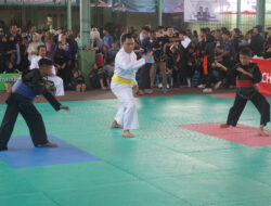 Hari Kedua Open Turnamen Pencak Silat Piala Danrem 042/Gapu: Atmosfer Semakin Memanas, Semangat Juang Kian Membara