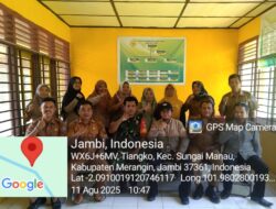 Jalin Sinergi dengan Aparatur Desa Tiangko untuk Sukseskan HUT RI ke-80